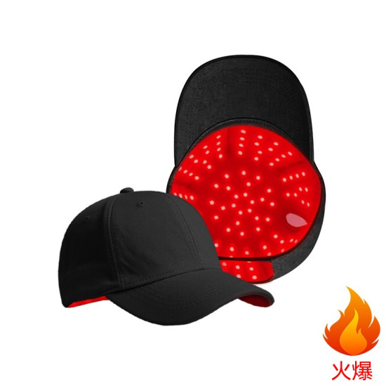亞馬遜爆款 雙紅光護髮帽 | 108顆專業燈珠居家頭皮護理
