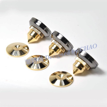 純銅鍍金 音響腳釘腳架 機架音箱避震腳釘 底座腳釘墊片