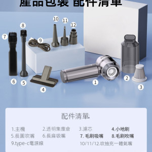 暴力風扇 吸塵器 吹吸兩用無刷直流 強力手持渦輪吹塵機